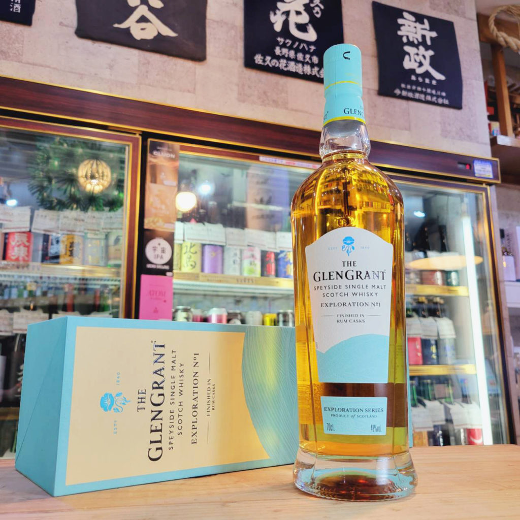 グレングラント エクスプロレーション No.1 カリビアンラムカスクフィニッシュ 700ML(正規品),スコットランド(スコットランド),グレングラント蒸留所,ウイスキー,させ酒店,佐瀬酒店,千葉県千葉市稲毛区,地酒,酒屋,販売,専門店,通販,日曜営業,祝日営業