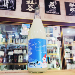まんさくの花 純米吟醸にごり酒 ウインタースノーマン Winter Snowman,秋田県,日の丸醸造,日本酒,させ酒店,佐瀬酒店,千葉県千葉市稲毛区,地酒,酒屋,販売,専門店,通販,日曜営業,祝日営業