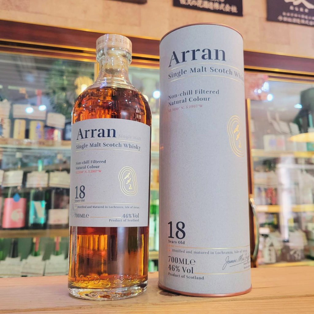 アランモルト18Y,スコットランド(アイランズ) ,ロックランザ蒸溜所,ウイスキー,させ酒店,佐瀬酒店,千葉県千葉市稲毛区,地酒,酒屋,販売,専門店,通販,日曜営業,祝日営業