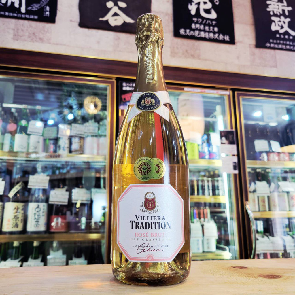 ヴィリエラ トラディション ブリュット ロゼ ロゼ泡,南アフリカ,ヴィリエラ・エステート,ワイン,させ酒店,佐瀬酒店,千葉県千葉市稲毛区,地酒,酒屋,販売,専門店,通販,日曜営業,祝日営業