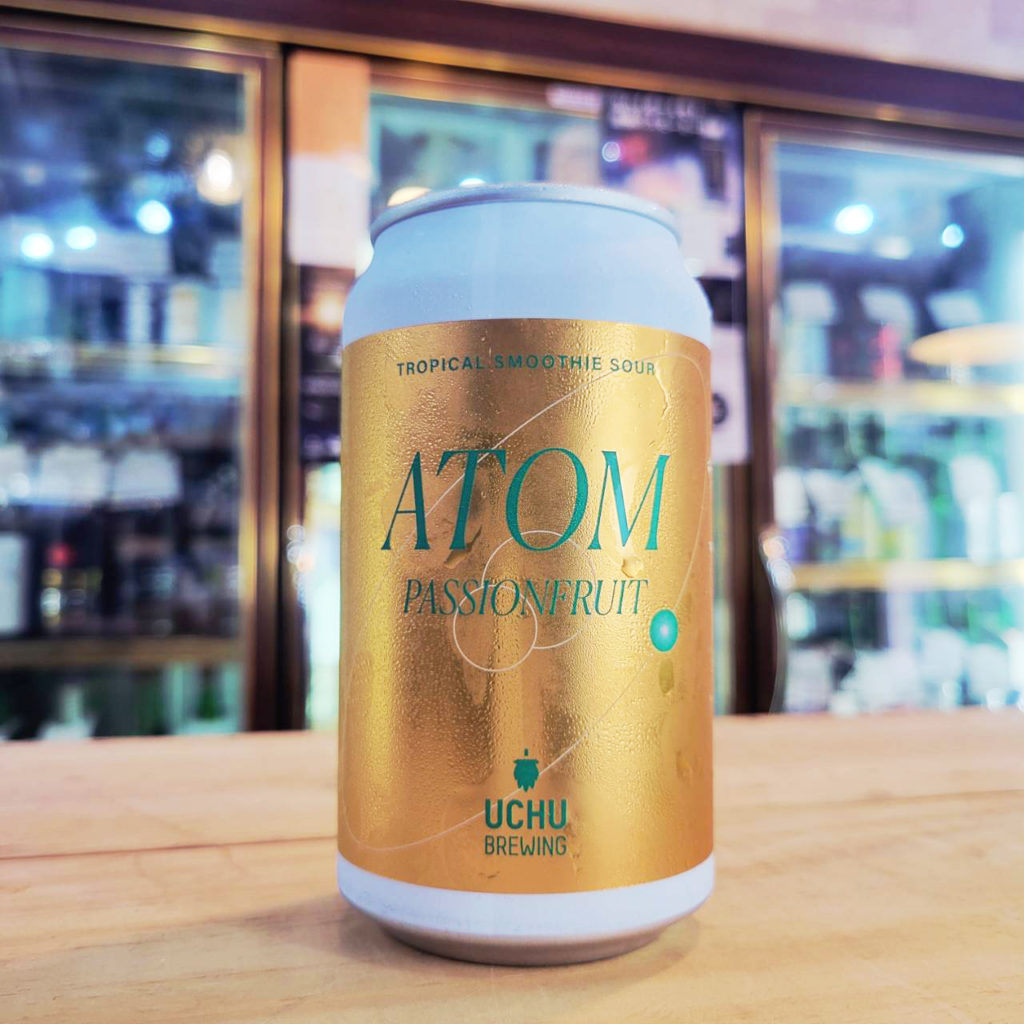 うちゅうブルーイング 宇宙ATOM PASSIONFRUIT,山梨県,うちゅうブルーイング,クラフトビール,させ酒店,佐瀬酒店,千葉県千葉市稲毛区,地酒,酒屋,販売,専門店,通販,日曜営業,祝日営業