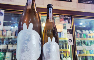 越の誉 純米ひやおろし BUNNY MOON　,新潟県,原酒造,日本酒,させ酒店,佐瀬酒店,千葉県千葉市稲毛区,地酒,酒屋,販売,専門店,通販,日曜営業,祝日営業